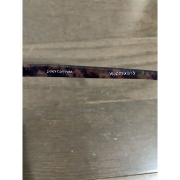 juicy couture New brow bar sunglasses wjc71sg13 Purple Black square Tortoise - Picture 12 of 13